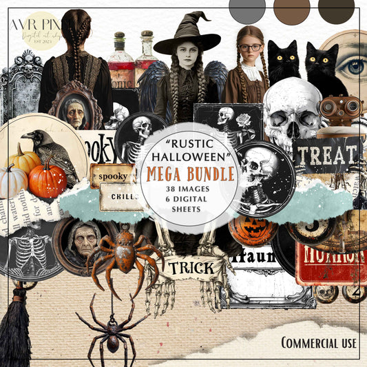 Rustic Halloween Mega Bundle – Coming Soon! - Avr Pixel