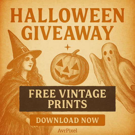 Halloween GIveaway 2024 🎃 A Spooky Surprise from Last Halloween! 🎃 - Avr Pixel