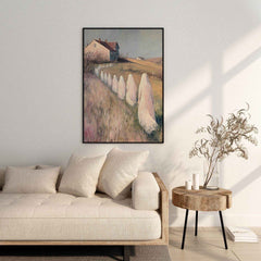 Halloween Wall Art - Ghosts Drifting to School Spooky Painting for Home Decor by Avr Pixel - Avr Pixel
