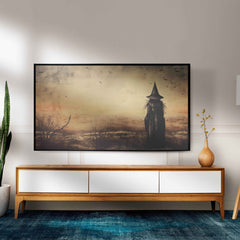 Vintage Halloween Witches Art Set - 4K Samsung Frame TV Decor - Avr Pixel