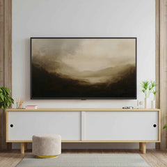 Samsung Frame TV Art - Abstract Modern Winter Landscape Decor by Avr Pixel - Avr Pixel