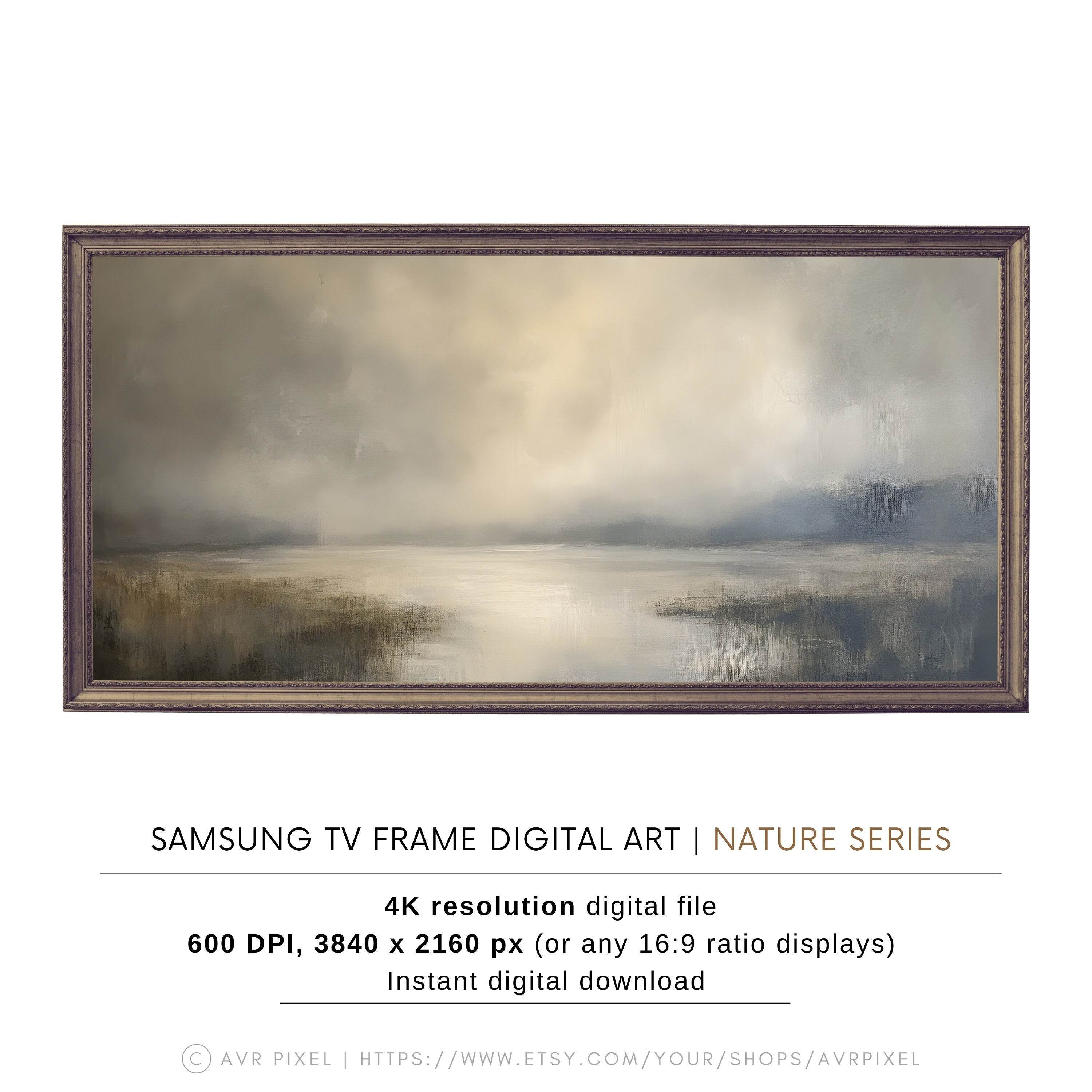 TV Wall Art - Abstract Minimalist Screensaver for Modern Decor _ Avr pixel - Avr Pixel