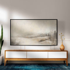 Neutral Abstract Art for Samsung Frame TV - Minimalist Avr Pixel Design - Avr Pixel