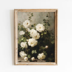 Modern Organice Wall Art | Neutral Floral Still Life Print - Highly Detailed  Home Decor _ Avr pixel - Avr Pixel