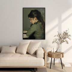 Modern Organice Wall Art | Vintage Woman Portrait Print - Serene  Home Decor _ Avr pixel - Avr Pixel