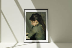 Modern Organice Wall Art | Vintage Woman Portrait Print - Serene  Home Decor _ Avr pixel - Avr Pixel