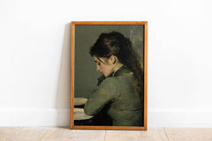 Modern Organice Wall Art | Vintage Woman Portrait Print - Serene  Home Decor _ Avr pixel - Avr Pixel