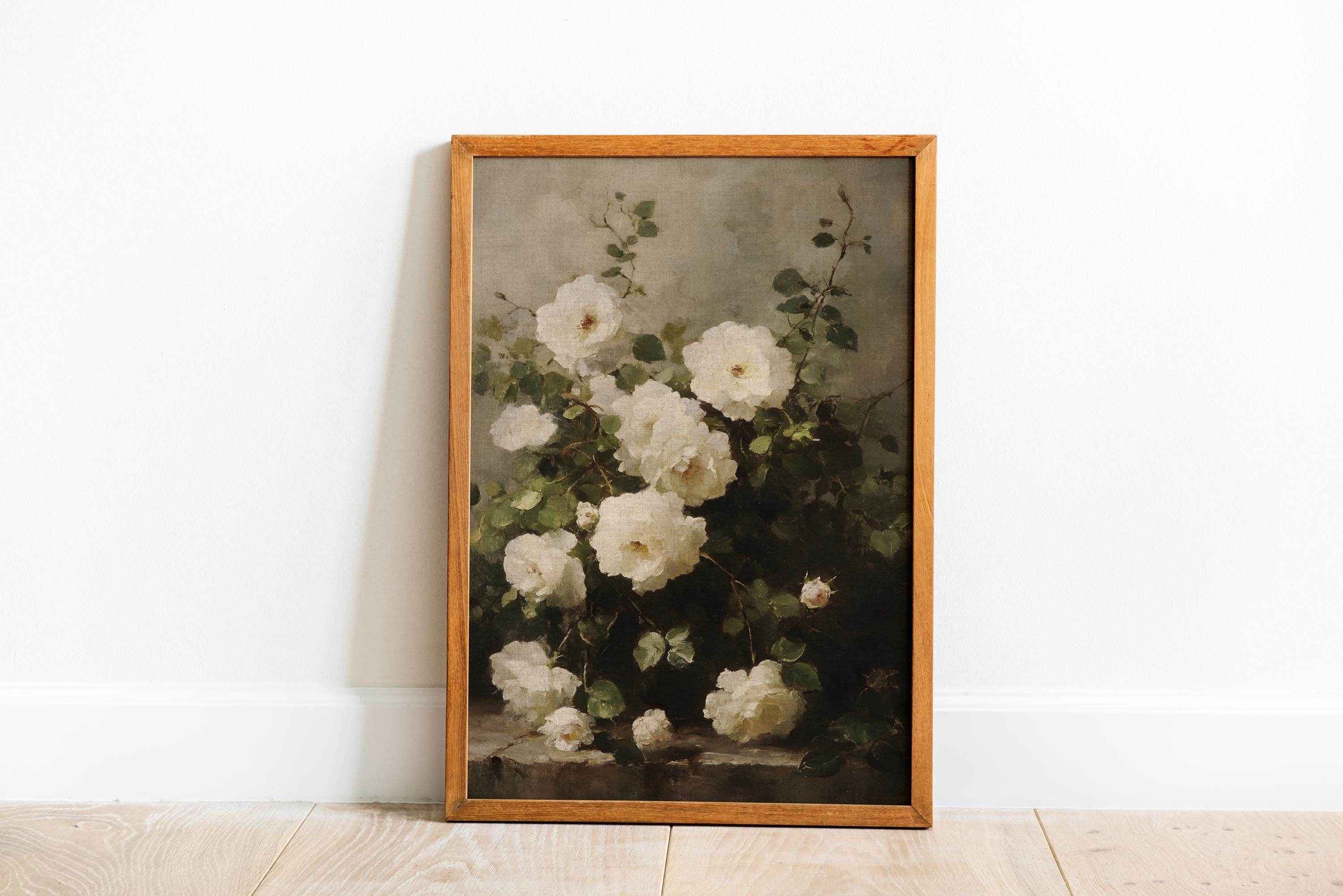 Modern Organice Wall Art | Neutral Floral Still Life Print - Highly Detailed  Home Decor _ Avr pixel - Avr Pixel