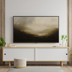 Samsung Frame TV Art | Abstract Neutral Modern organic Art | Modern Farmhouse Decor |Winter Landscape| Instant Download|TVS10