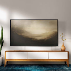 Samsung Frame TV Art | Abstract Neutral Modern organic Art | Modern Farmhouse Decor |Winter Landscape| Instant Download|TVS10