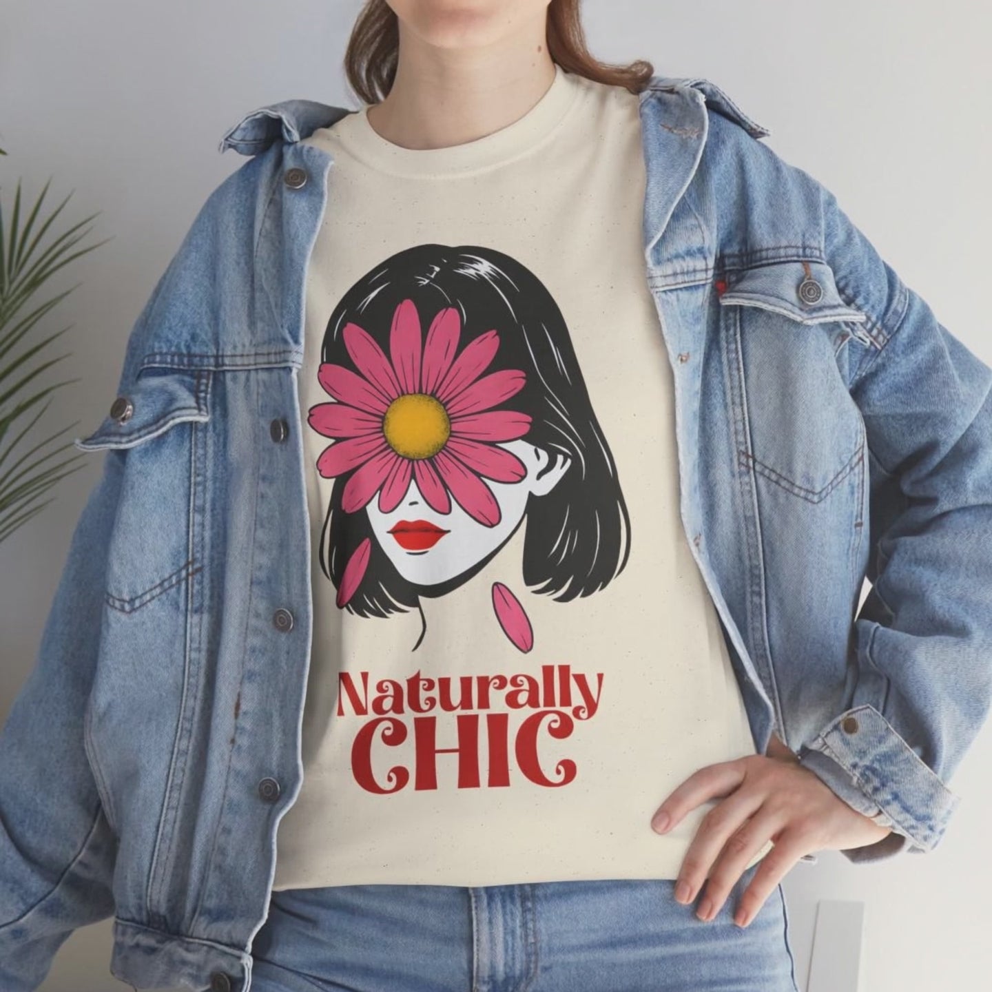 Product video of Naturally CHIC tshirt