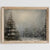 Snowy Winter Forest Wall Art  Cozy Holiday Decor Prints  Woodland Scene Decor