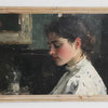 Victorian Woman Wall Art  Elegant Portrait of Timeless Beauty for Home Decor WANAT6L4